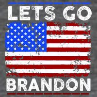 Lets Go Brandon USA Flag LGB United States Tall T-Shirt