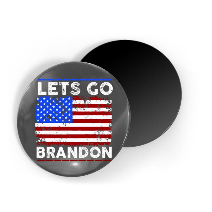 Lets Go Brandon USA Flag LGB United States Magnet