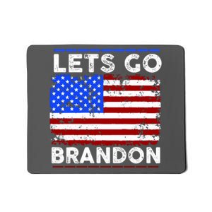 Lets Go Brandon USA Flag LGB United States Mousepad