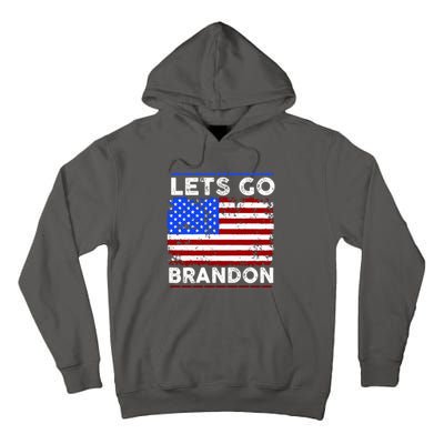 Lets Go Brandon USA Flag LGB United States Tall Hoodie