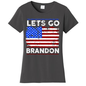 Lets Go Brandon USA Flag LGB United States Women's T-Shirt