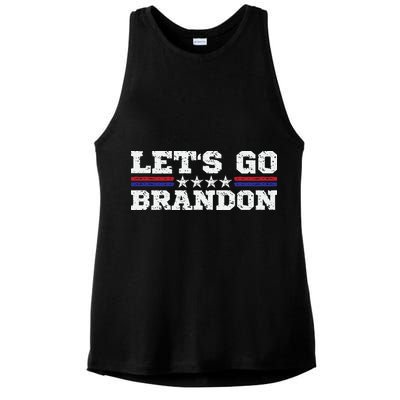 Let's Go Brandon Lets Go Brandon Lets Go Brandon Let's Go Brandon Ladies PosiCharge Tri-Blend Wicking Tank