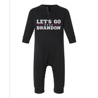 Let's Go Brandon Lets Go Brandon Lets Go Brandon Let's Go Brandon Infant Fleece One Piece