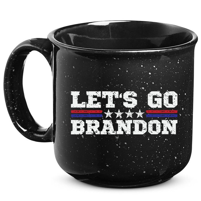 Let's Go Brandon Lets Go Brandon Lets Go Brandon Let's Go Brandon 15oz Campfire Ceramic Mug