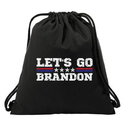 Let's Go Brandon Lets Go Brandon Lets Go Brandon Let's Go Brandon Drawstring Bag