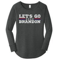 Let's Go Brandon Lets Go Brandon Lets Go Brandon Let's Go Brandon Women's Perfect Tri Tunic Long Sleeve Shirt