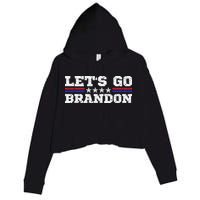 Let's Go Brandon Lets Go Brandon Lets Go Brandon Let's Go Brandon Crop Fleece Hoodie
