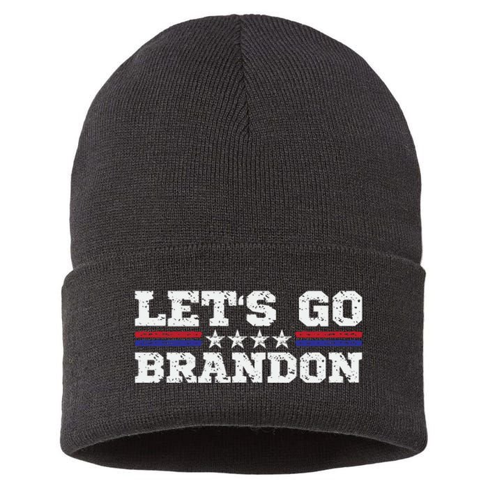 Let's Go Brandon Lets Go Brandon Lets Go Brandon Let's Go Brandon Sustainable Knit Beanie