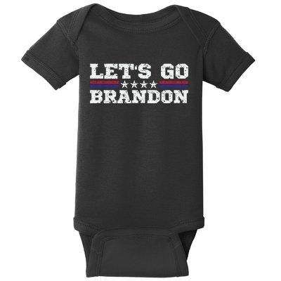 Let's Go Brandon Lets Go Brandon Lets Go Brandon Let's Go Brandon Baby Bodysuit