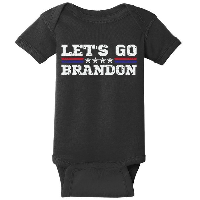 Let's Go Brandon Lets Go Brandon Lets Go Brandon Let's Go Brandon Baby Bodysuit