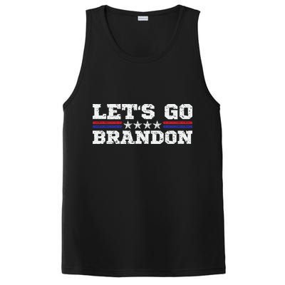 Let's Go Brandon Lets Go Brandon Lets Go Brandon Let's Go Brandon PosiCharge Competitor Tank