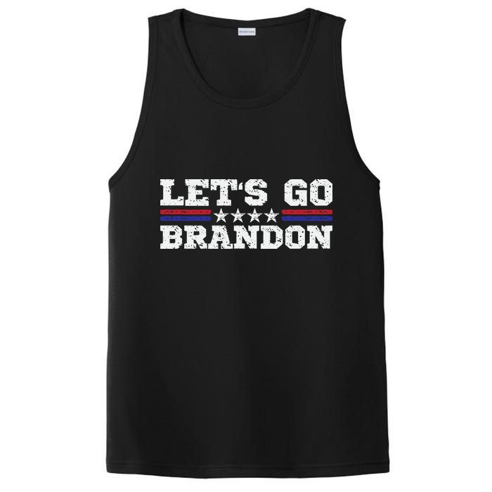 Let's Go Brandon Lets Go Brandon Lets Go Brandon Let's Go Brandon PosiCharge Competitor Tank