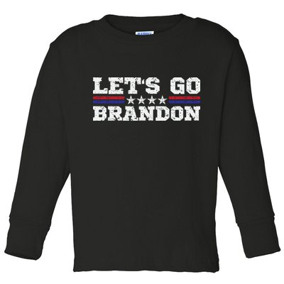 Let's Go Brandon Lets Go Brandon Lets Go Brandon Let's Go Brandon Toddler Long Sleeve Shirt