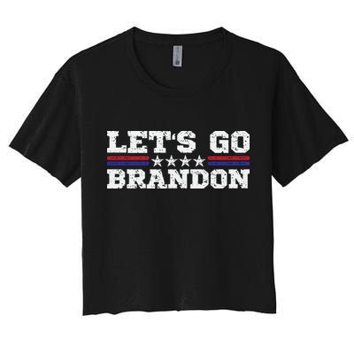 Let's Go Brandon Lets Go Brandon Lets Go Brandon Let's Go Brandon Crop Top