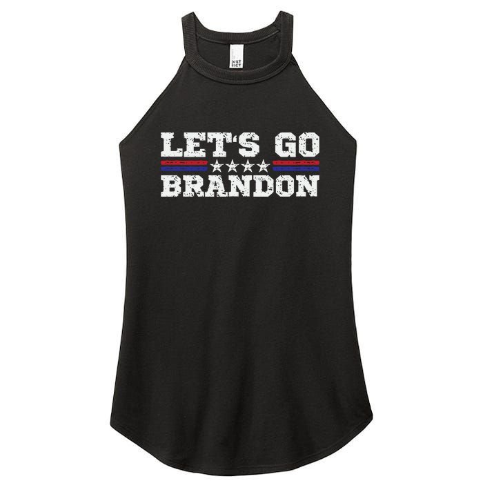 Let's Go Brandon Lets Go Brandon Lets Go Brandon Let's Go Brandon Women's Perfect Tri Rocker Tank