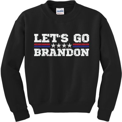 Let's Go Brandon Lets Go Brandon Lets Go Brandon Let's Go Brandon Kids Sweatshirt