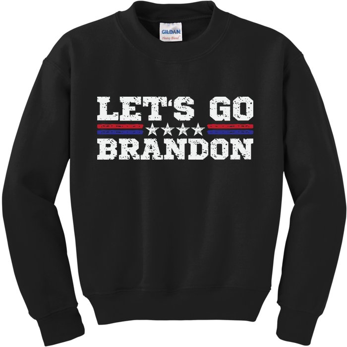 Let's Go Brandon Lets Go Brandon Lets Go Brandon Let's Go Brandon Kids Sweatshirt