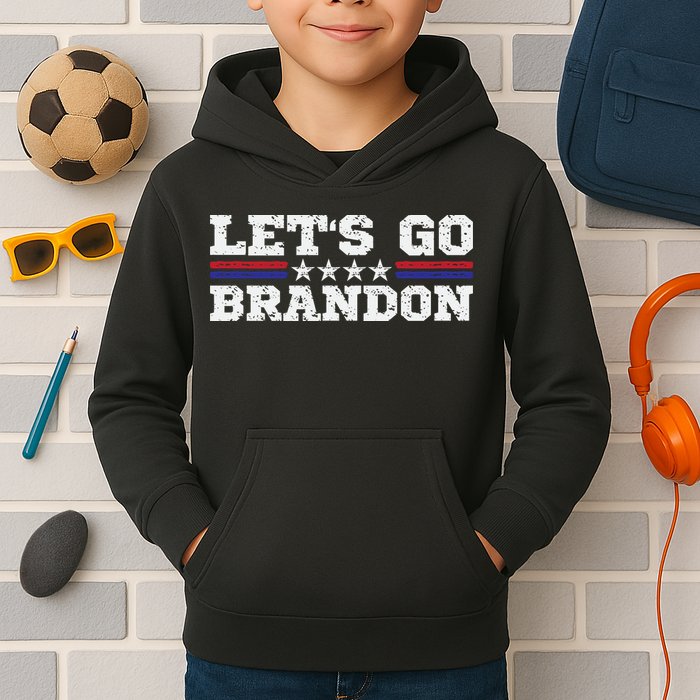 Let's Go Brandon Lets Go Brandon Lets Go Brandon Let's Go Brandon Kids Hoodie