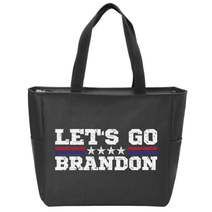 Let's Go Brandon Lets Go Brandon Lets Go Brandon Let's Go Brandon Zip Tote Bag