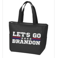 Let's Go Brandon Lets Go Brandon Lets Go Brandon Let's Go Brandon Zip Tote Bag
