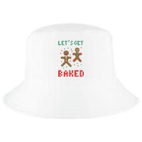 Let's Get Baked Gingerbread Cookie Funny Christmas Cool Comfort Performance Bucket Hat