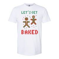 Let's Get Baked Gingerbread Cookie Funny Christmas Softstyle CVC T-Shirt