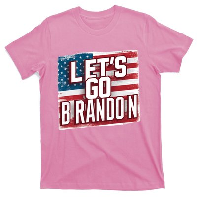 Let’S Go Brandon Conservative Us Flag Gift T-Shirt