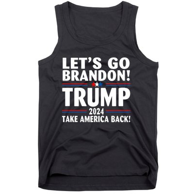 Lets Go Brandon Trump 2024 Take America Back Tank Top