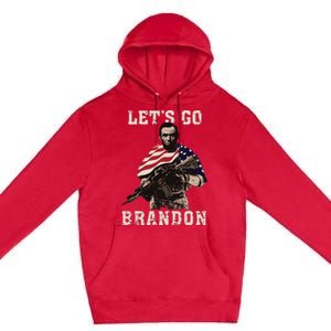 LETS GO BRANDON Premium Pullover Hoodie