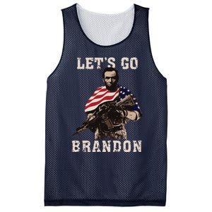 LETS GO BRANDON Mesh Reversible Basketball Jersey Tank