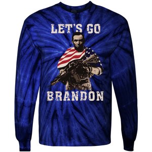 LETS GO BRANDON Tie-Dye Long Sleeve Shirt