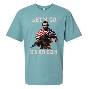 LETS GO BRANDON Sueded Cloud Jersey T-Shirt