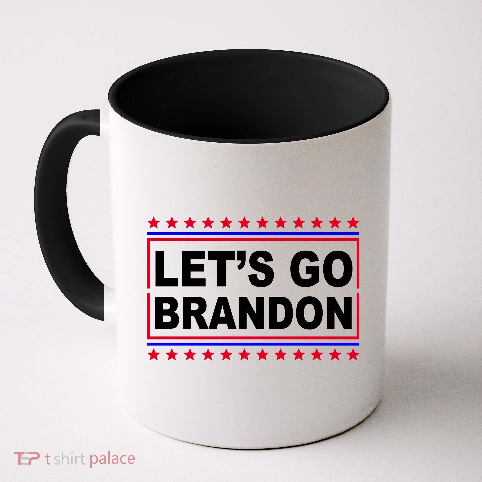 Let's Go Brandon Street Neon Sign Coffee Mug