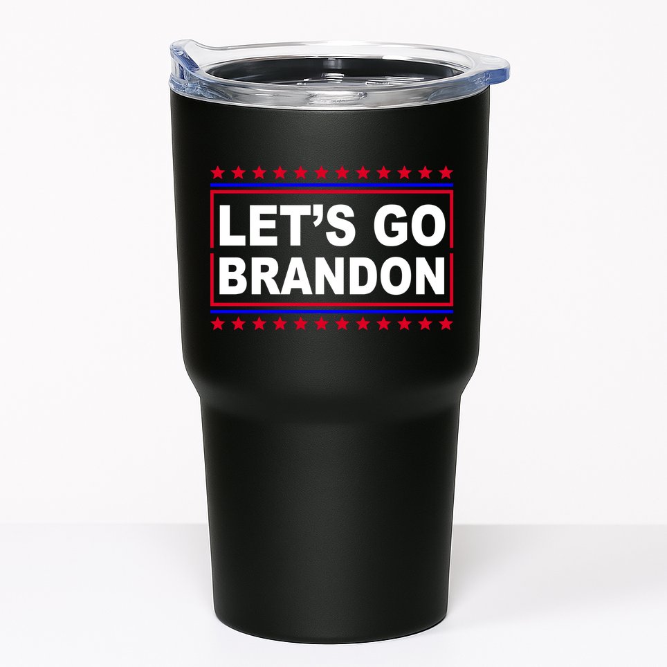 Let's Go Brandon Street Neon Sign Tumbler