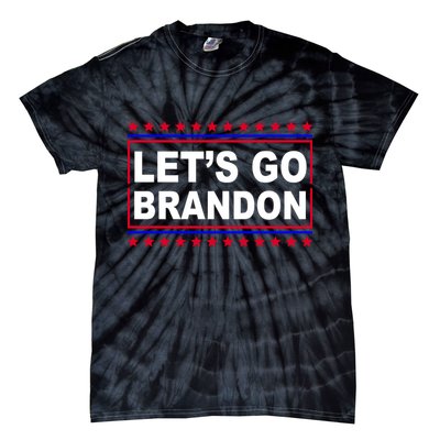 Let's Go Brandon Street Neon Sign Tie-Dye T-Shirt
