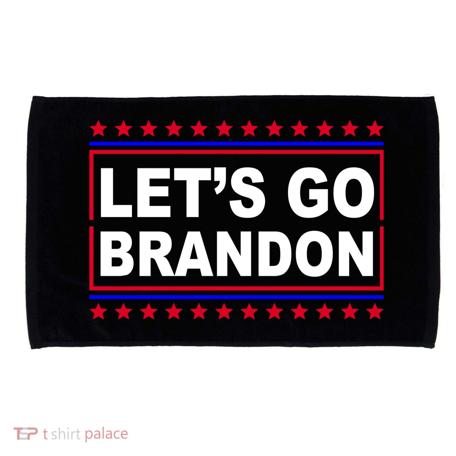 Let's Go Brandon Street Neon Sign Microfiber Hand Towel