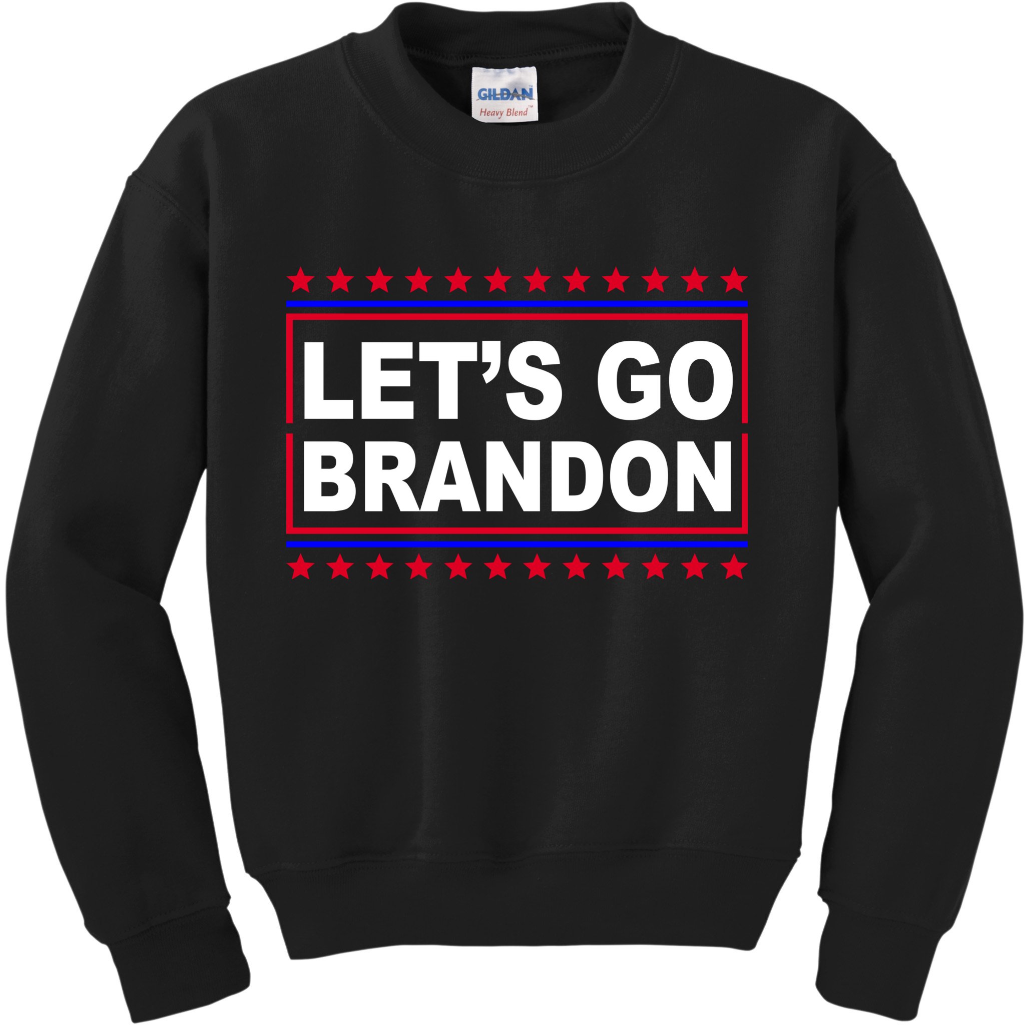 Let's Go Brandon Street Neon Sign Kids Sweatshirt