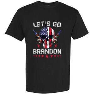 Let's Go Brandon 4th Of July Garment-Dyed Heavyweight T-Shirt