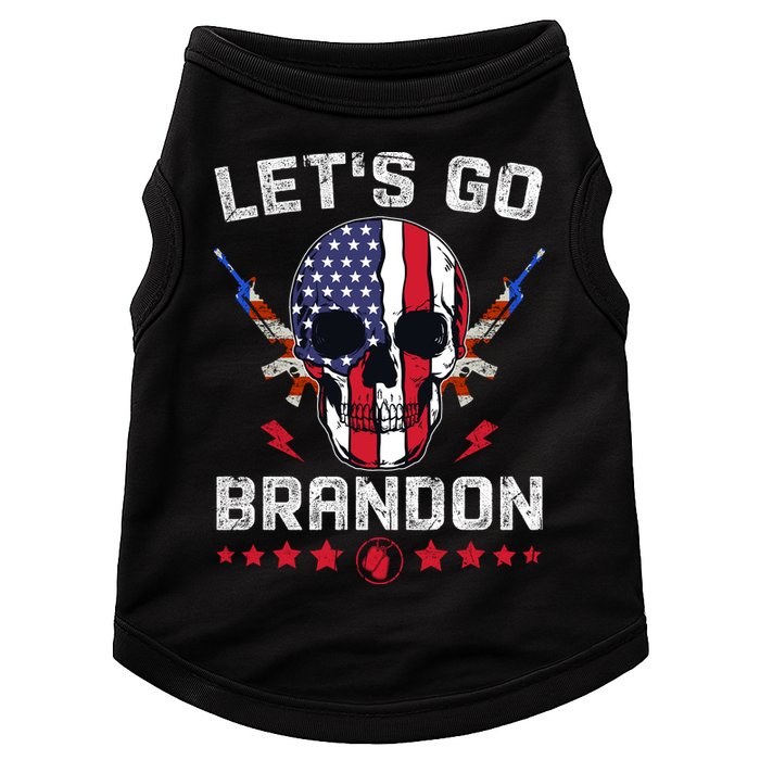 Let's Go Brandon 4th Of July Doggie Tank