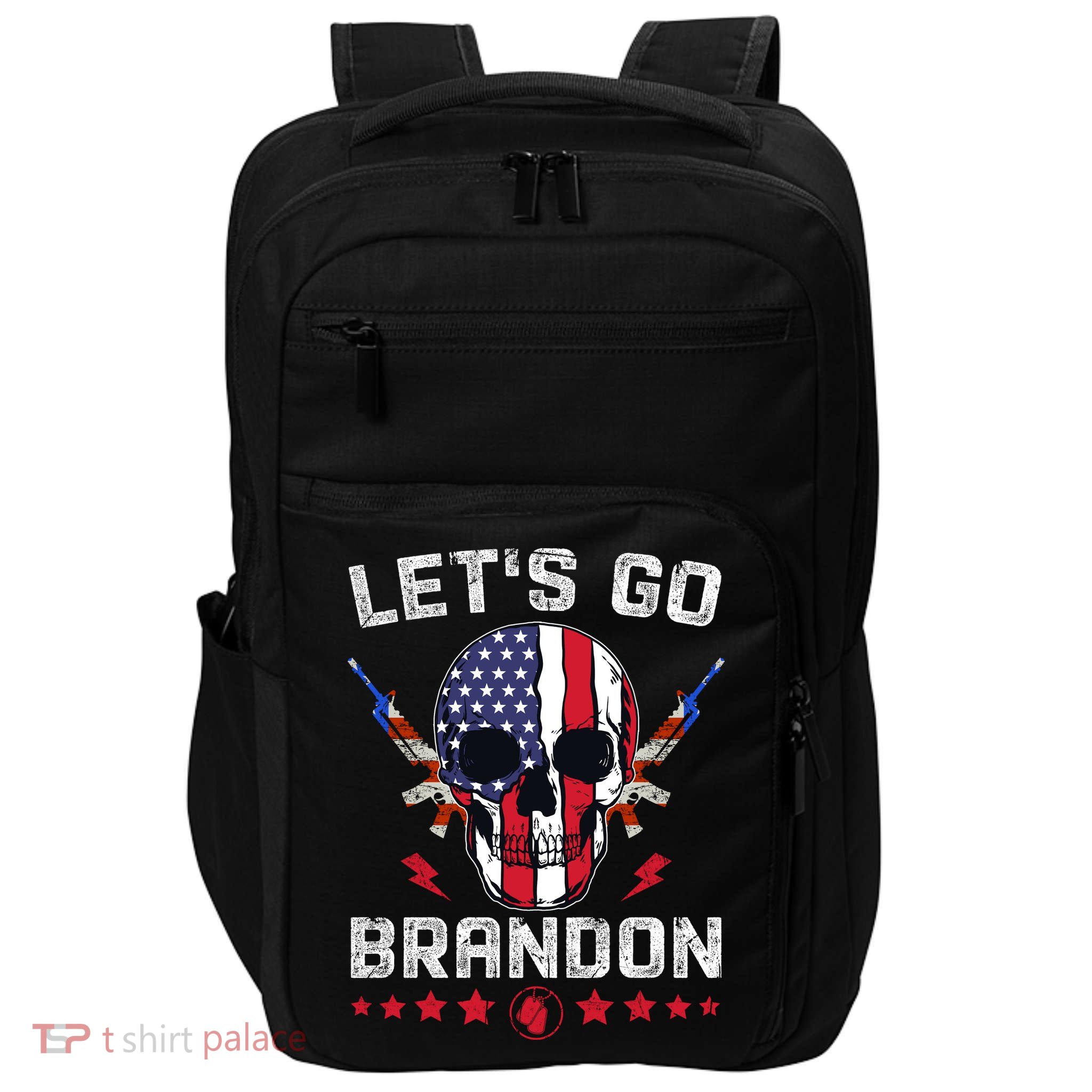 Let's Go Brandon 4th Of July Impact Tech Backpack