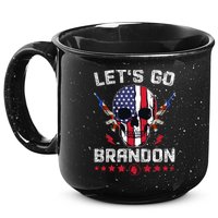 Let's Go Brandon 4th Of July 15oz Campfire Ceramic Mug
