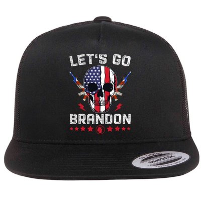 Let's Go Brandon 4th Of July Flatbill Hat