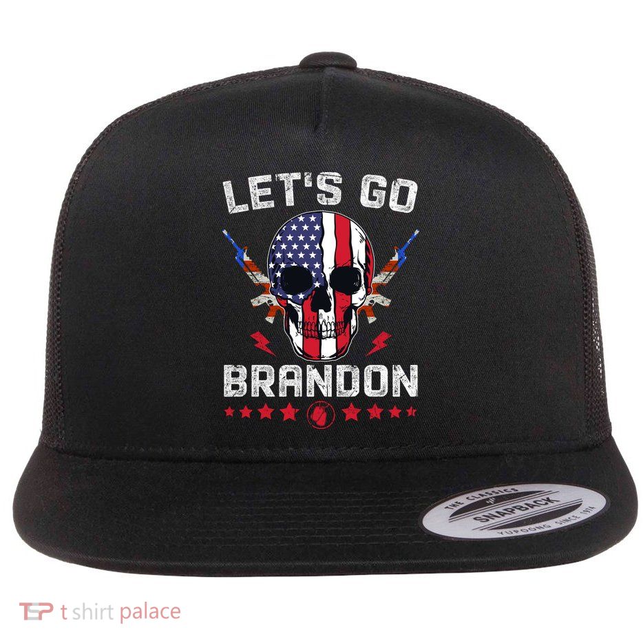 Let's Go Brandon 4th Of July Flatbill Hat
