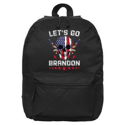 Let's Go Brandon 4th Of July 16 in Basic Backpack