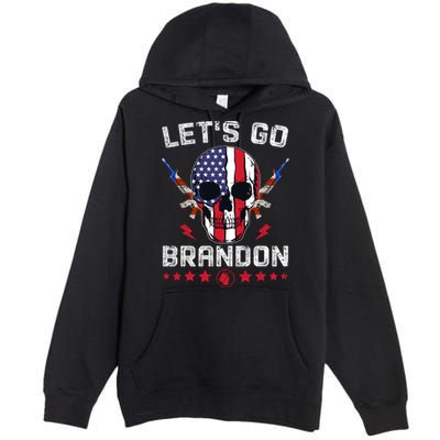 Let's Go Brandon 4th Of July Premium Pullover Hoodie