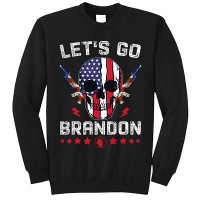Let's Go Brandon 4th Of July Tall Sweatshirt