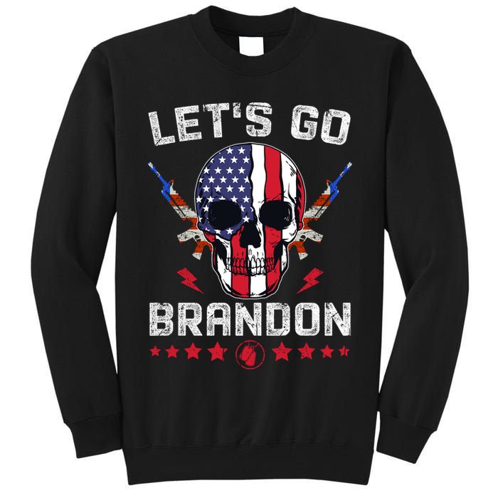 Let's Go Brandon 4th Of July Tall Sweatshirt