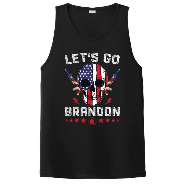 Let's Go Brandon 4th Of July PosiCharge Competitor Tank