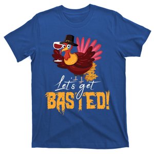 LetS Get Basted Happy Thanksgiving Funny Turkey Day Gift T-Shirt