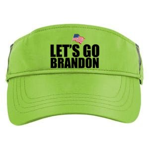 Let's Go Brandon Waving American Flag Adult Drive Performance Visor